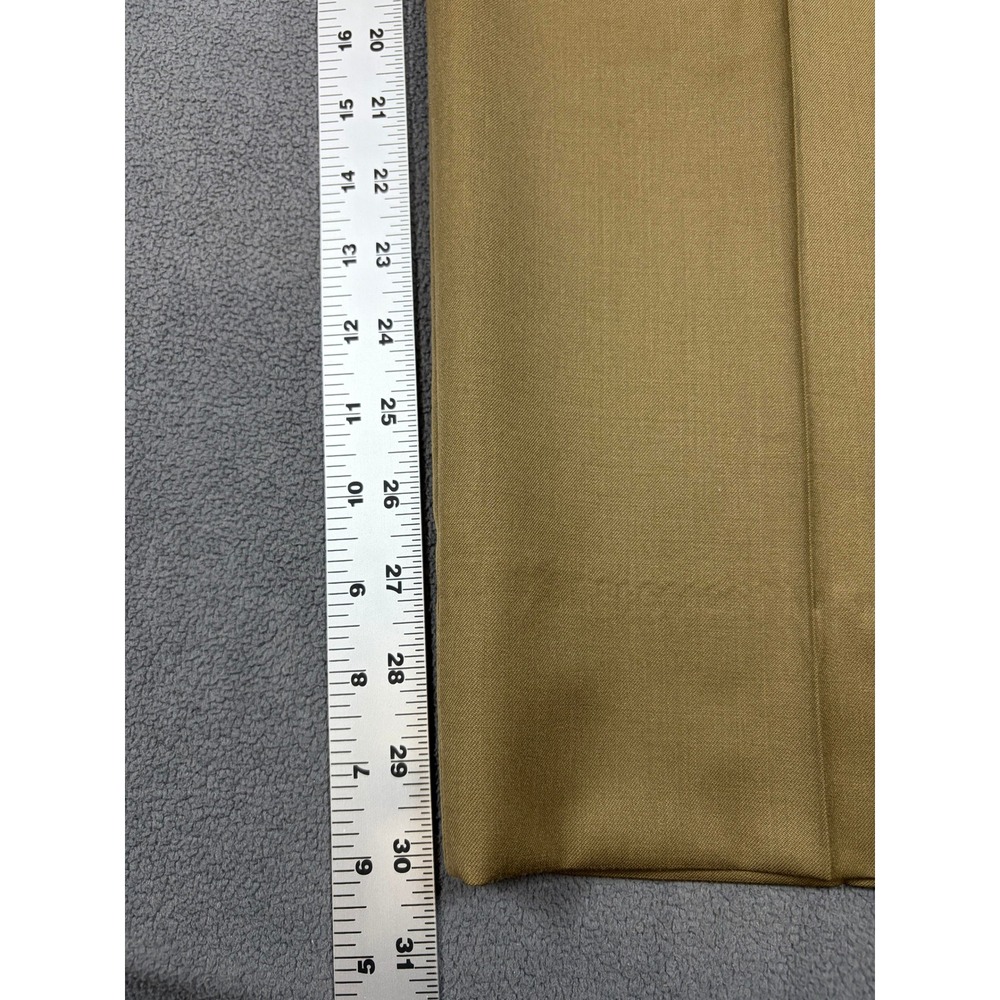 Hart Schaffner Marx Dress Pants Mens 34 Brown Pleated USA Made - Picture 3 of 8